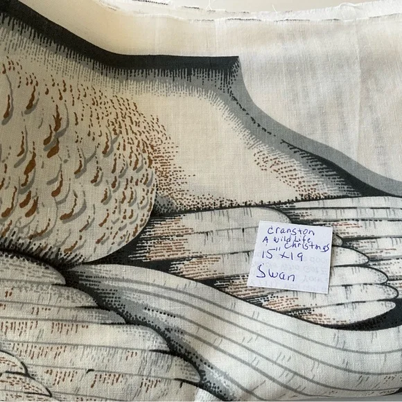 Crafts No-Sew Fabric Appliqué Daisy Kingdom Christmas Swan Apron Mitt Scare Crow - Picture 6 of 15